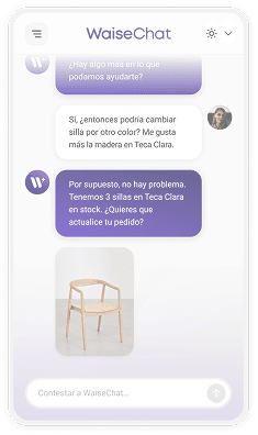 WaiseChat: Chatbot personalizado con inteligencia artificial